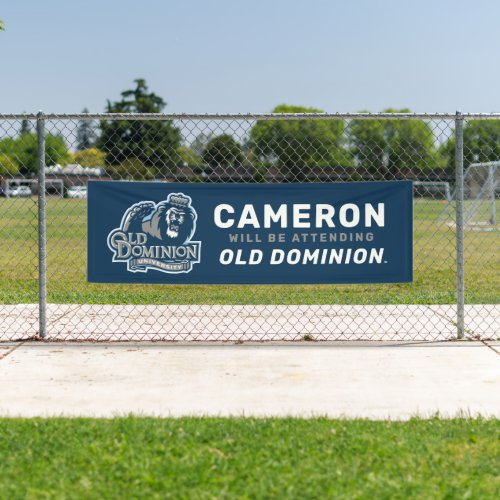 Old Dominion University Graduation Banner