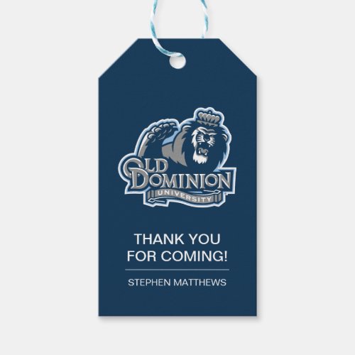 Old Dominion University Graduation Gift Tags