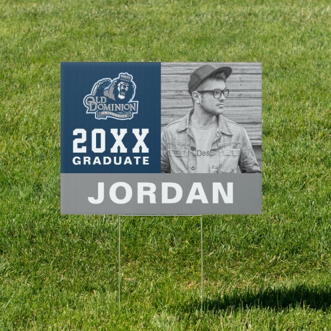 Old Dominion University Graduation Sign (Insitu)