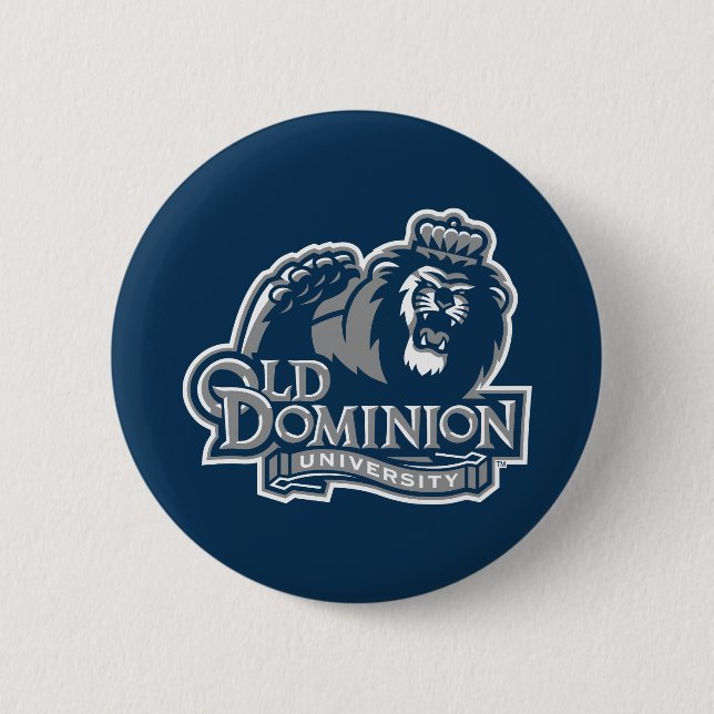 Old Dominion University Logo Button (Front)