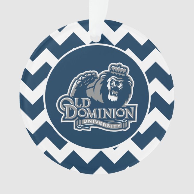 Old Dominion University Logo Ornament (Front)
