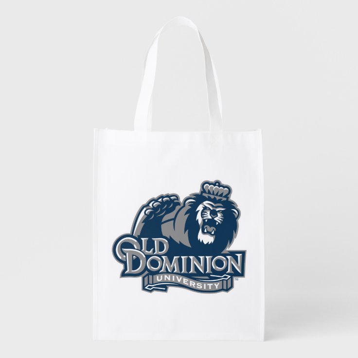 Old Dominion University Logo Reusable Grocery Bag | Zazzle