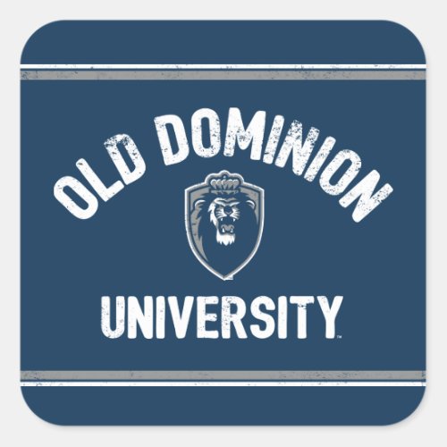 Old Dominion University Square Sticker