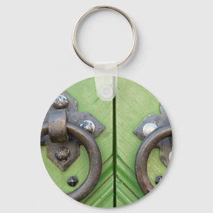 Old door keychain