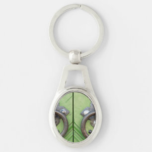 Old door keychain