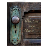Old Door Knob - Cards (Front)