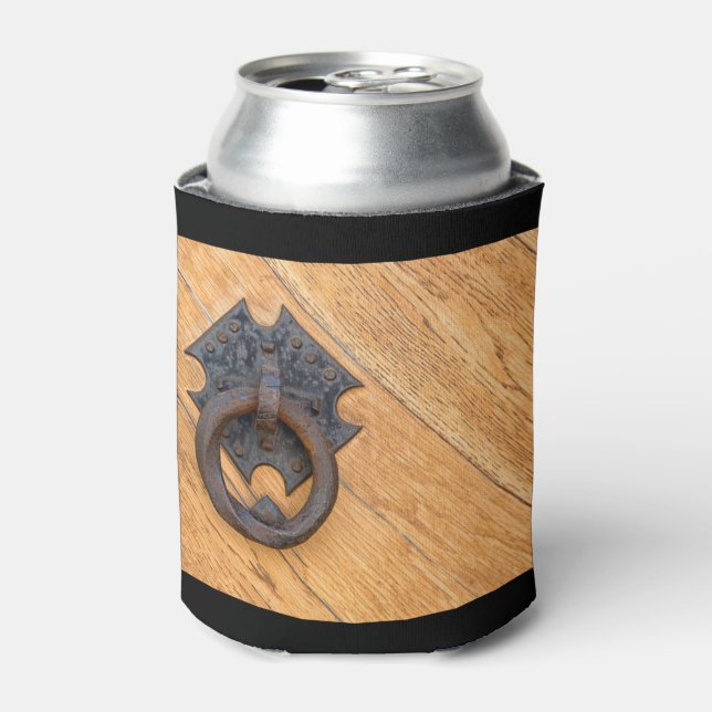 Old door knocker can cooler (Can Front)