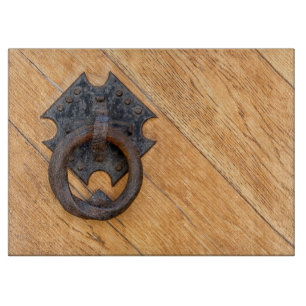 Old door knocker cutting board