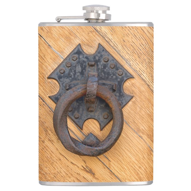 Old door knocker flask (Front)