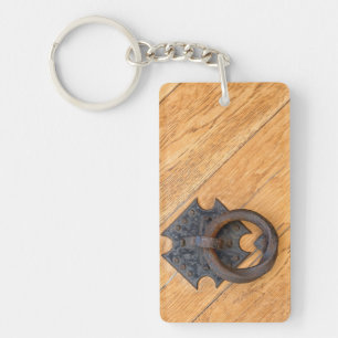 Old door knocker keychain