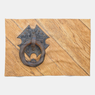 Old door knocker towel