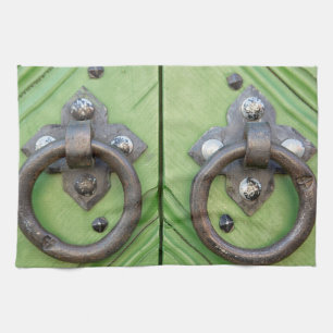 Old door towel