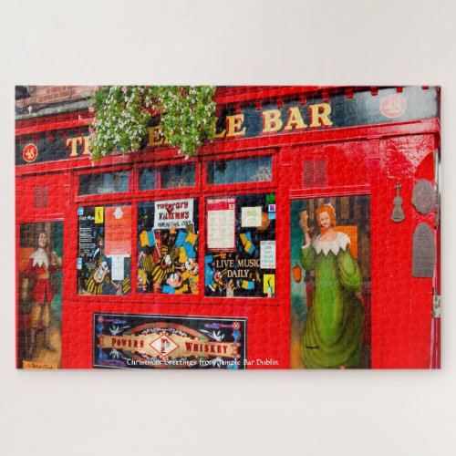 Old Dublin Pubs Ireland Jigsaw Puzzle