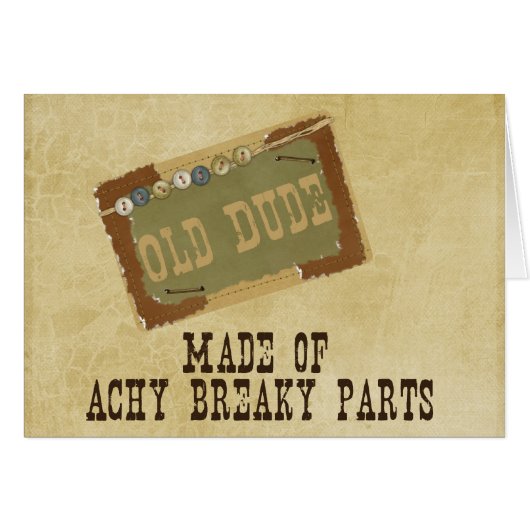 Old Dude Cards (Front Horizontal)