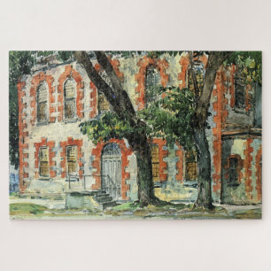 Old Dutch Building in Fishkill, New York Jigsaw Puzzle