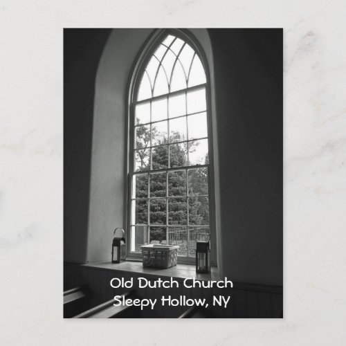 Old Dutch Church in Sleepy Hollow New York Postcard