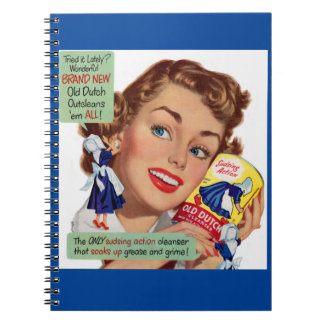 Old Dutch Cleanser lady Notebook