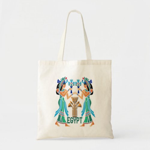 Old Egyptian Pharaonic dance celebrating New Year Tote Bag