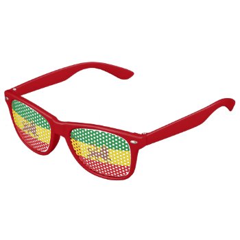 Old Ehtiopian Flag Kids Sunglasses by WorldOfHistory at Zazzle