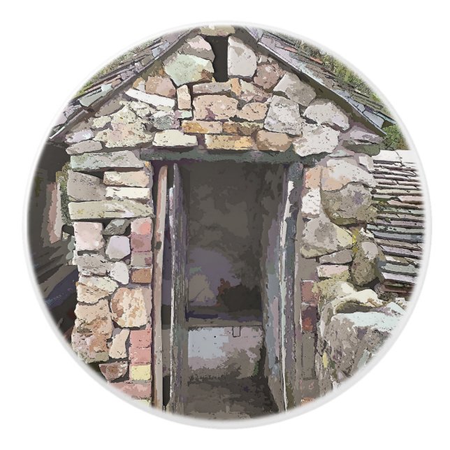 OLD ENGLAND CERAMIC KNOB (Front)