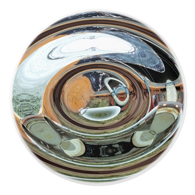 OLD ENGLAND CERAMIC KNOB (Front)