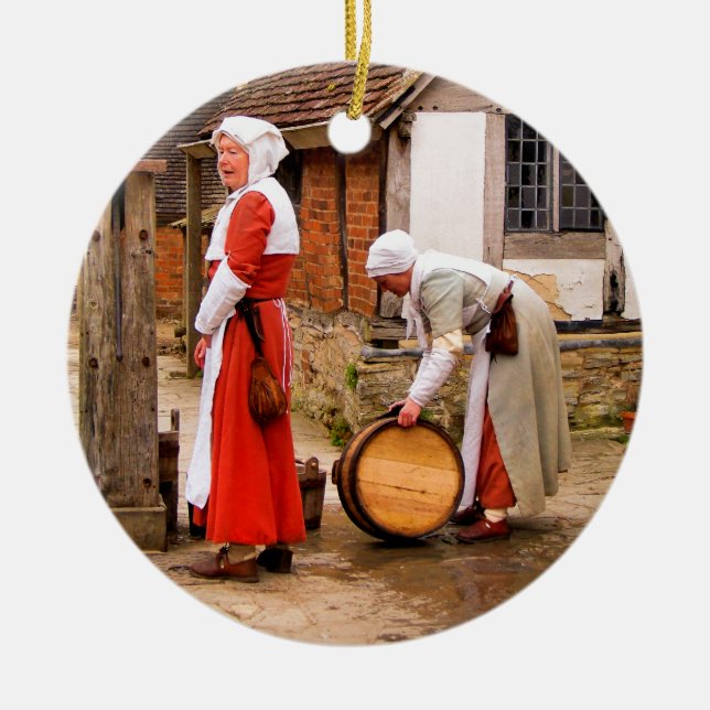 OLD ENGLAND CERAMIC ORNAMENT (Front)