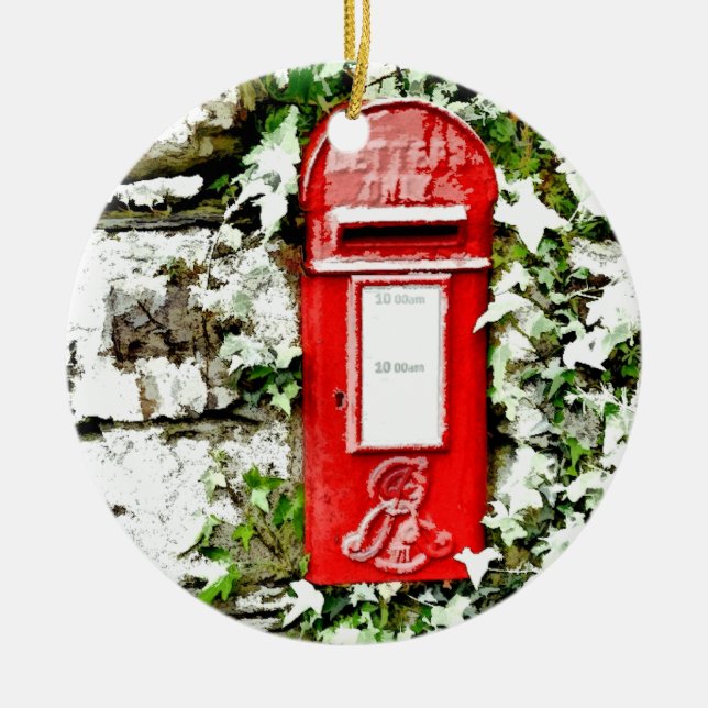 OLD ENGLAND CERAMIC ORNAMENT (Front)