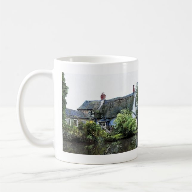 OLD ENGLAND COTTAGE COFFEE MUG (Left)
