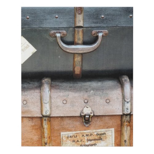 OLD ENGLAND FAUX CANVAS PRINT