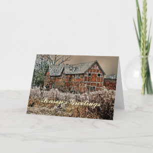 OLD ENGLAND HOLIDAY CARD