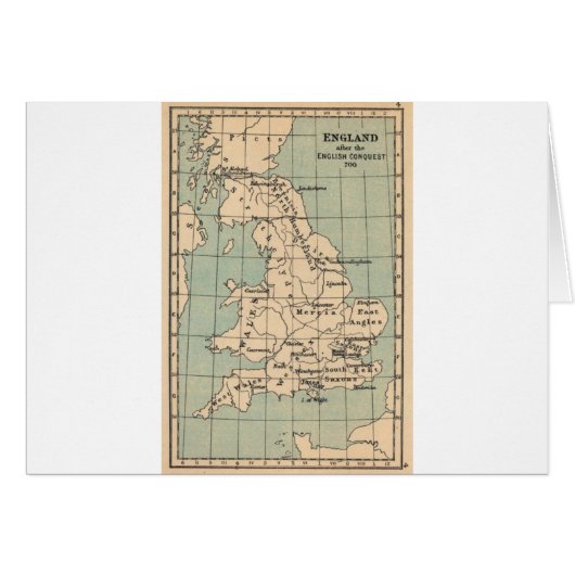Old England Map (Front Horizontal)