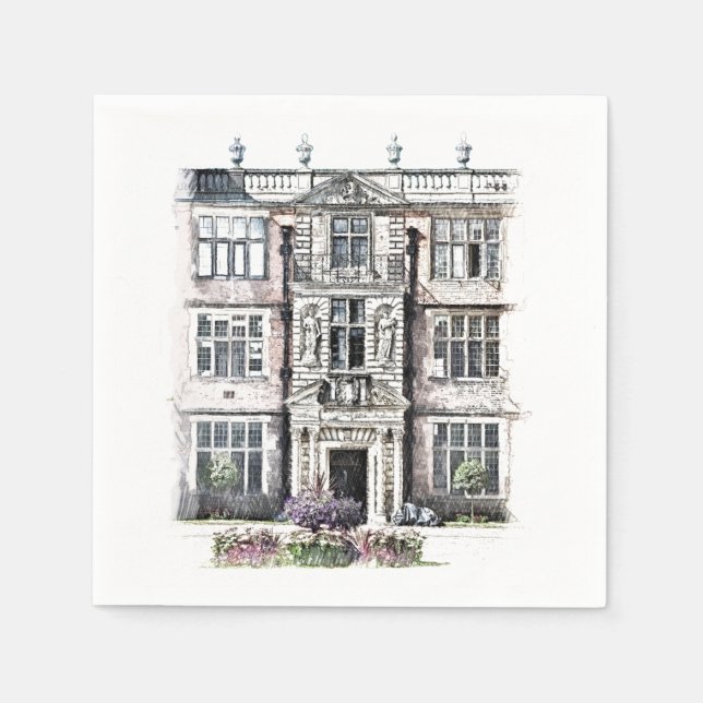 OLD ENGLAND PAPER NAPKINS (Front)