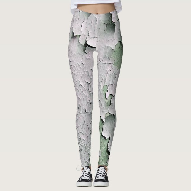 OLD ENGLAND PEELING PAINT  LEGGINGS (Front)