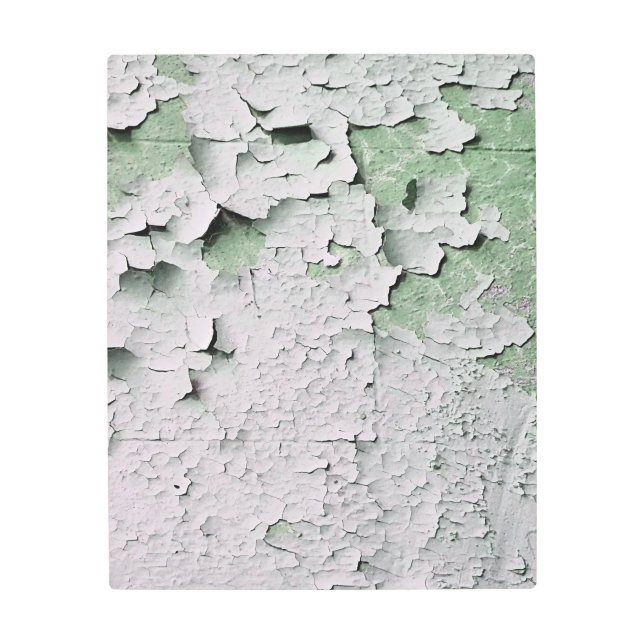 OLD ENGLAND PEELING PAINT METAL PRINT (Front)