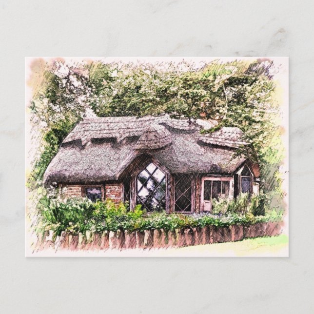 OLD ENGLAND POSTCARD (Front)