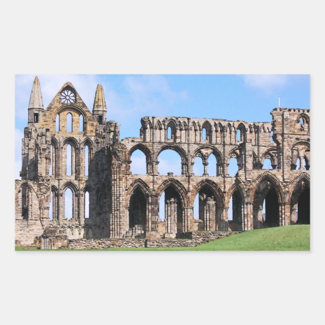 OLD ENGLAND  RECTANGULAR STICKER (Front)