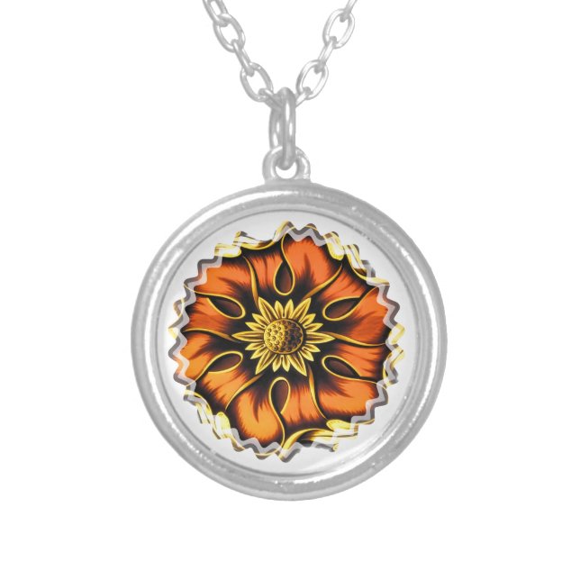 OLD ENGLAND SILVER PLATED NECKLACE (Front)