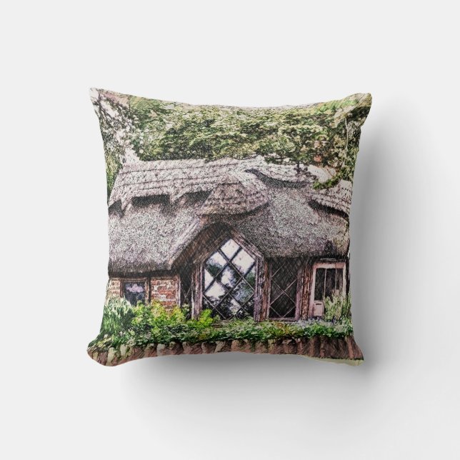 OLD ENGLAND THROW PILLOW (Front)