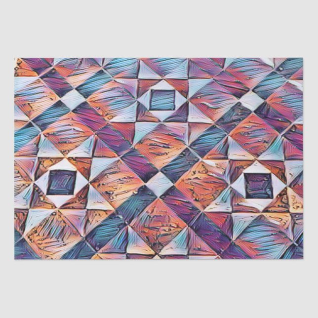 OLD ENGLAND TILED FLOOR TISSUE PAPER (Front)