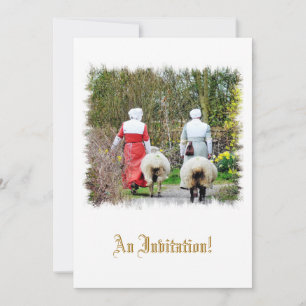 OLD ENGLAND UK INVITATION