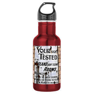 OLD ENGLAND VINTAGE SIGN STAINLESS STEEL WATER BOTTLE