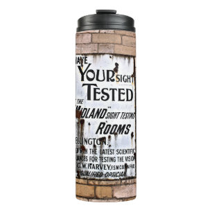 OLD ENGLAND VINTAGE SIGN THERMAL TUMBLER