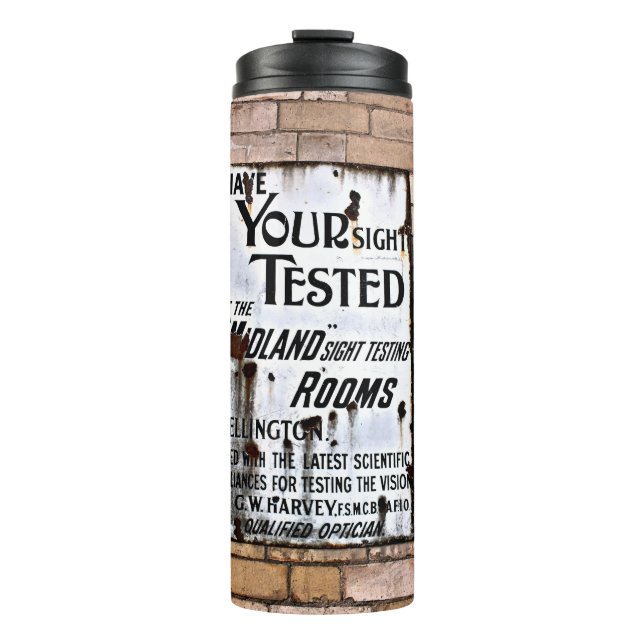 OLD ENGLAND VINTAGE SIGN THERMAL TUMBLER (Front)