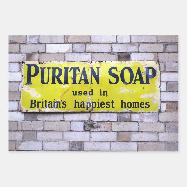 OLD ENGLAND WRAPPING PAPER SHEETS (Front)