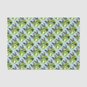 Old English Blue Game Family Tissue Paper