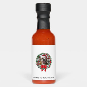 Old English Bulldog Christmas Wreath Decoration Xm Hot Sauces