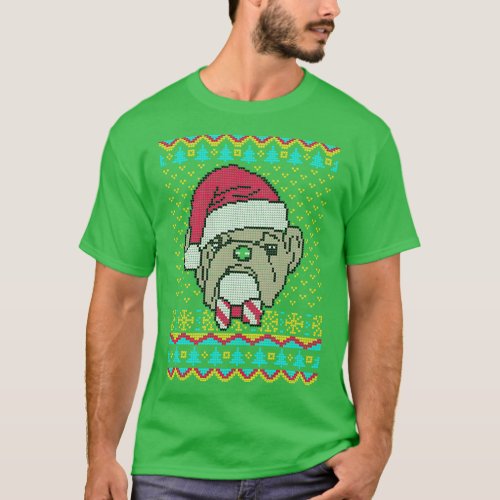 Old English Bulldog Ugly Christmas Sweater present