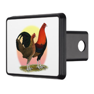 Old English Game Bantam: BB Red Hitch Cover