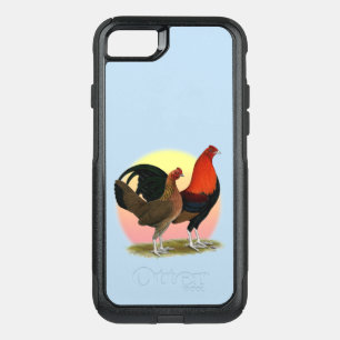 Old English Game Bantam: BB Red OtterBox Commuter iPhone SE/8/7 Case