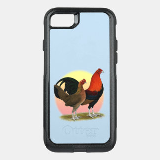 Old English Game Bantam: BB Red OtterBox Commuter iPhone SE/8/7 Case